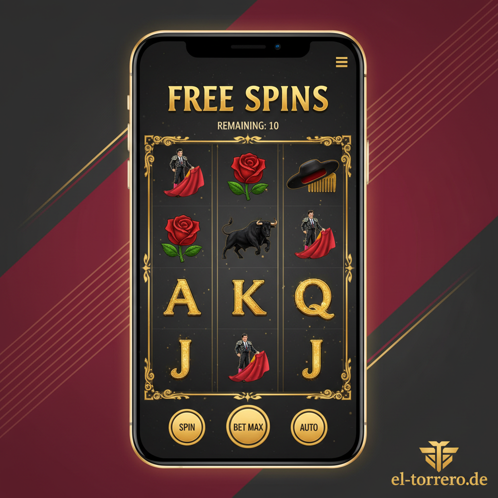 El Torero - Bonusrunde auf Mobilgerät