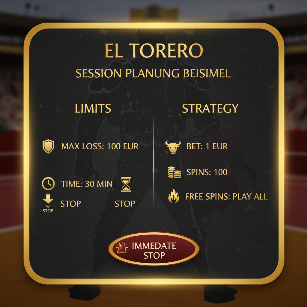 El Torero Session-Planung Beispiel